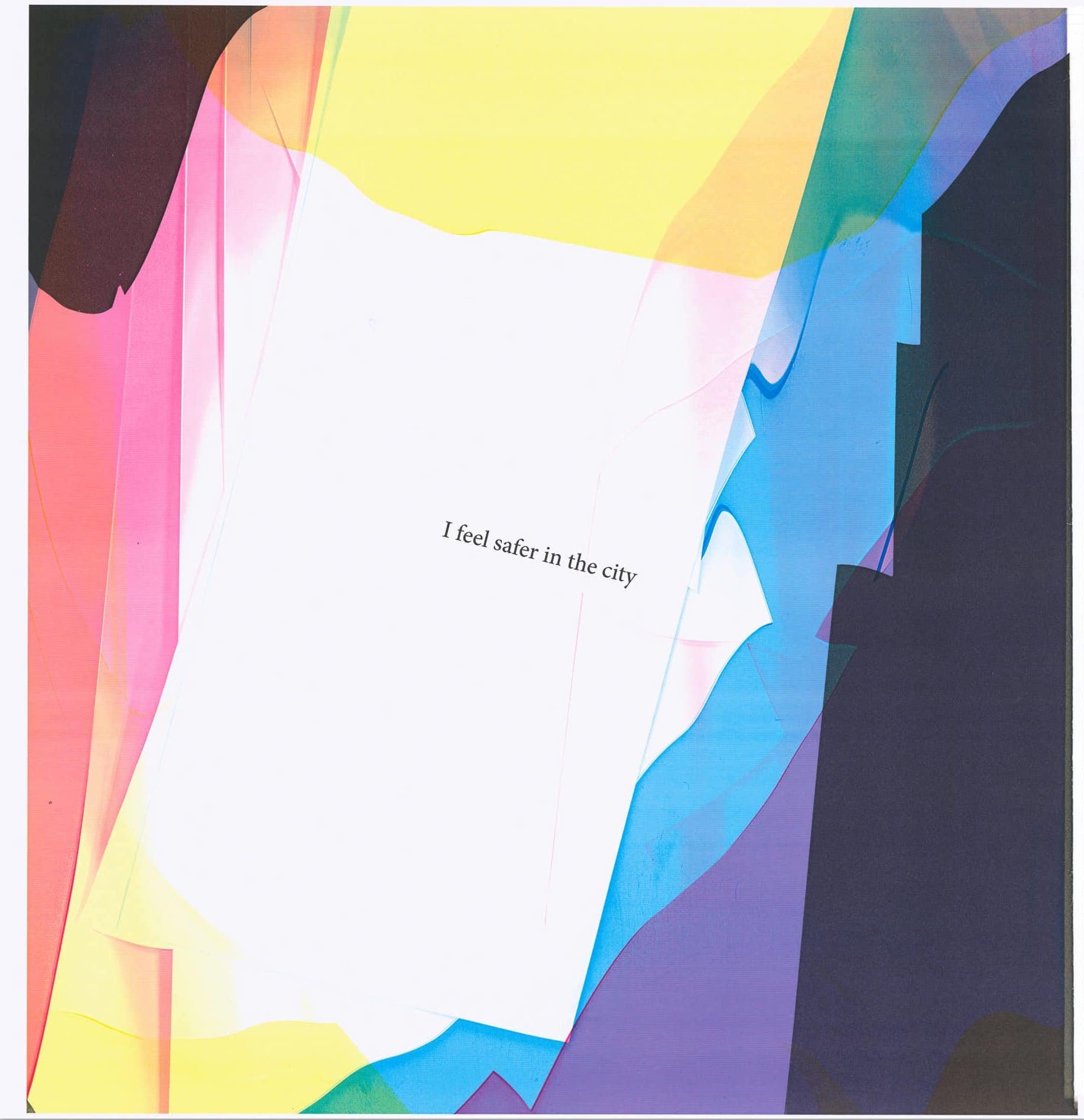Wolfgang Tillmans - I Feel Safer In The City - 2018