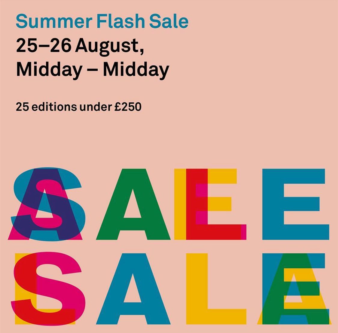 Whitechapel Gallery - 24 Hour Sale - 2022