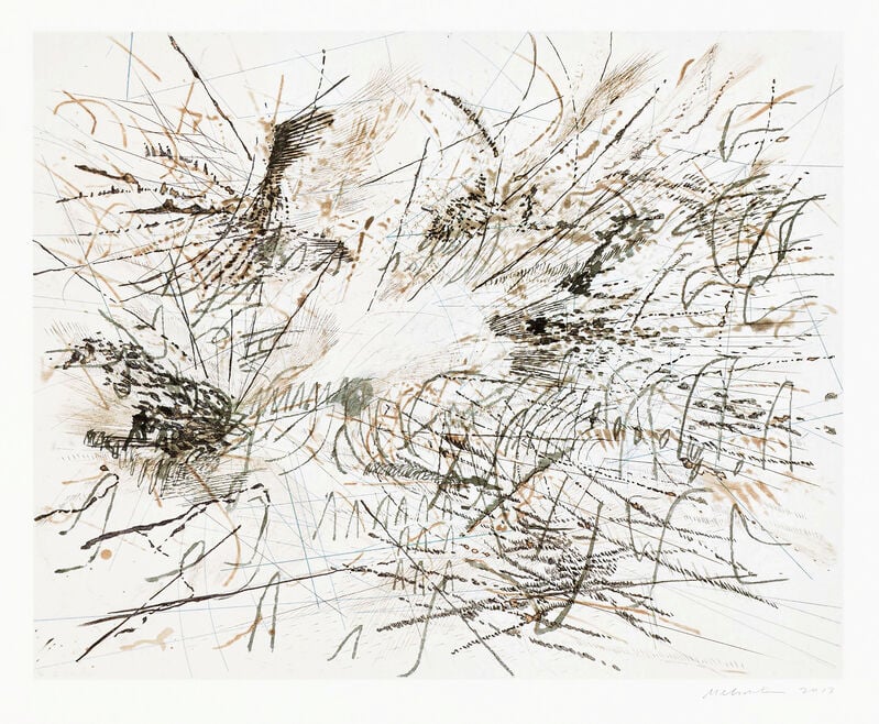 Julie Mehretu - Untitled (Pulse) - 2013