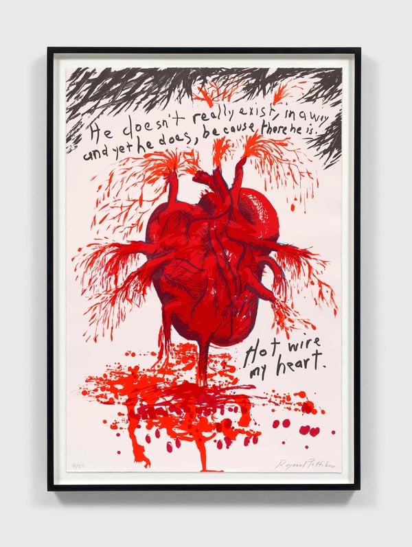 Raymond Pettibon - No Title (He doesn't really...) - 2022