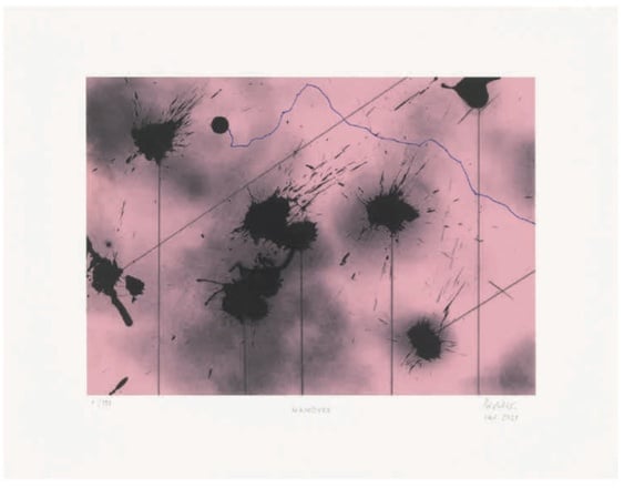 Gerhard Richter - Manöver - 2022
