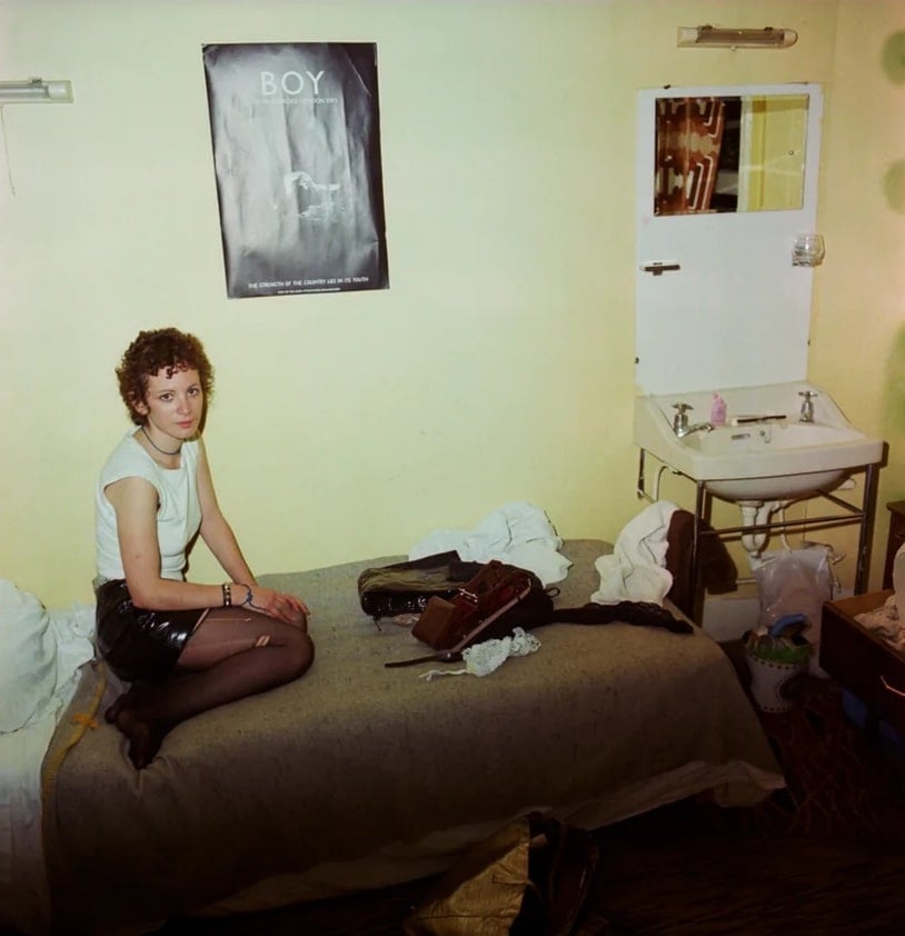Nan Goldin - Nan as a punk, London, 1978 - 2023