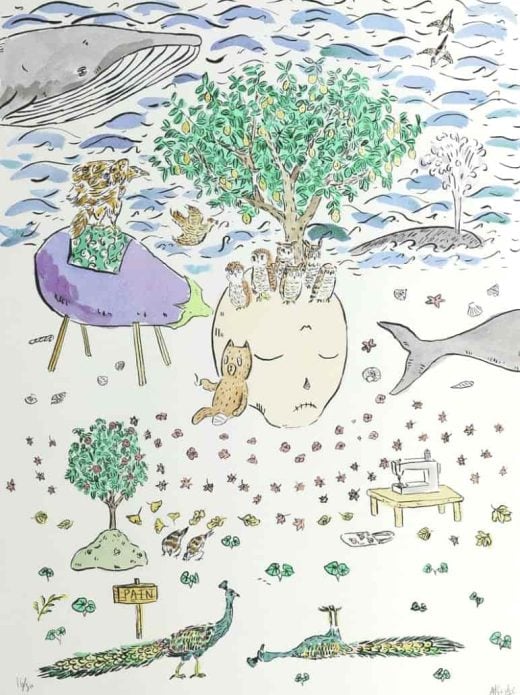 Atsushi Kaga - Set of Three Lithographs - 2023