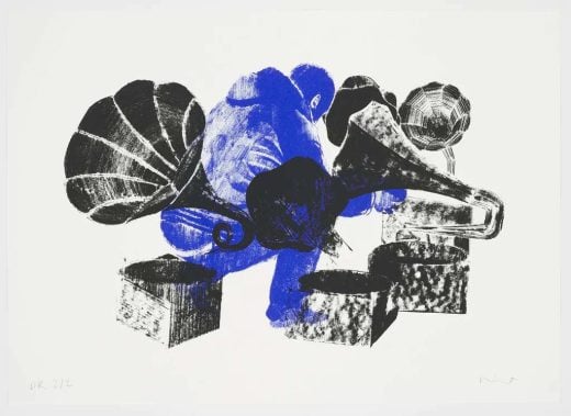 Hurvin Anderson - Black and Blue - 2023