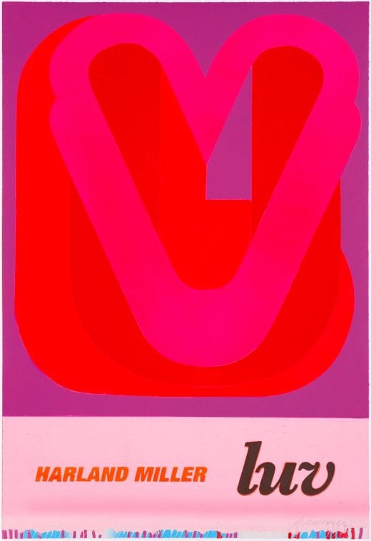 Harland Miller - LUV - 2023