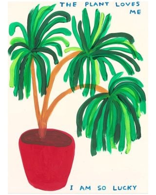 David Shrigley - The Plant Loves Me - 2023