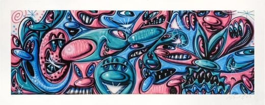 Kenny Scharf - Los Niños Y Las Niñas - 2023