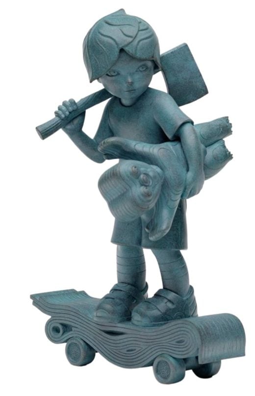 James Jean x Haroshi - Trespassers Verdigris - 2023