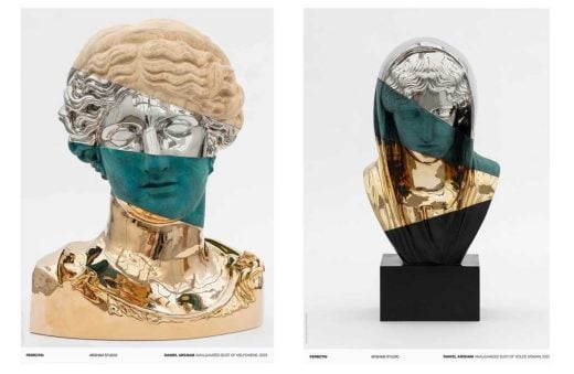 Daniel Arsham - Amalgamaized Bust of Veiled Woman - 2023