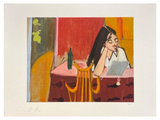 Chantal Joffe - Esme at the Kitchen Table - 2023