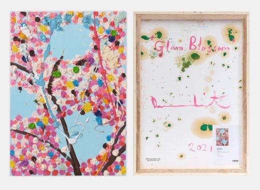 Damien Hirst - PB433. Glam Blossom - 2021