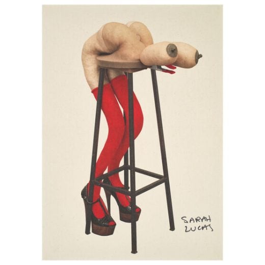 Sarah Lucas - Curious Orange - 2023