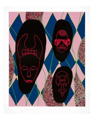 Yinka Shonibare - Modern Spiritual III - 2023 Yinka Shonibare - Modern Spiritual III - 2023