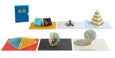 Private Sales - Tauba Auerbach - [2,3] Geometric Pop-Up Book - 2011