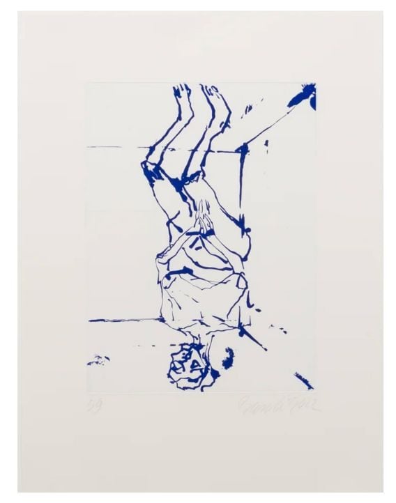 Georg Baselitz - Serpentine - Two New Etchings. *SOLD* - New