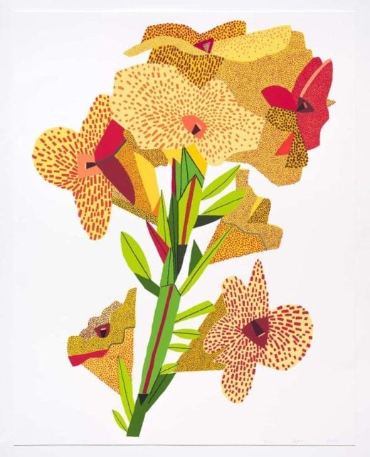 Jonas Wood - Yellow Flower - 2022