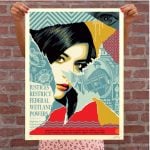 Shepard Fairey - Wetland Powers - 2023