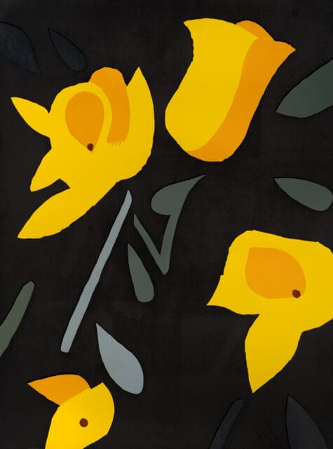 Alex Katz - Freesia - 2023