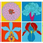 Michael Craig-Martin - Flowers - 2023