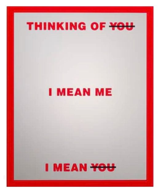 Barbara Kruger - Untitled (Mirror) - 2024