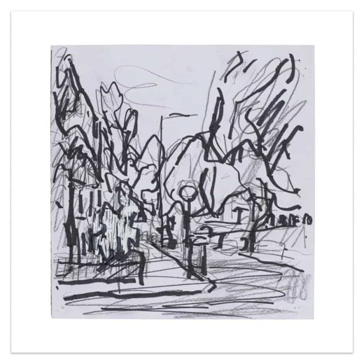 Frank Auerbach - Sketch for 'Mornington Terrace' 2015–16/2024