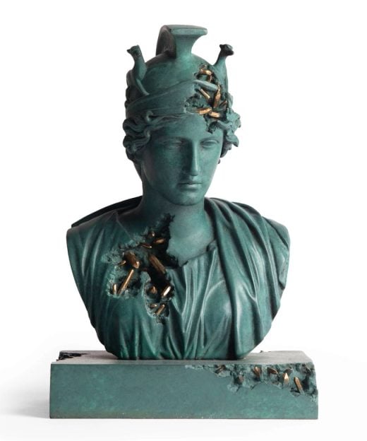 Daniel Arsham - BRONZE ERODED ROME DEIFIED - 2024