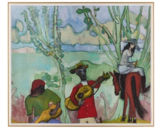 Peter Doig - Music (2 Trees) - 2023