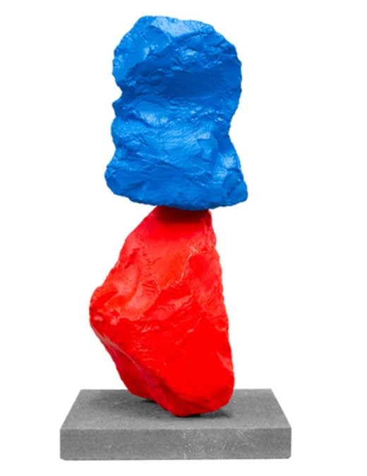 Ugo Rondinone - Small Red Blue Mountain