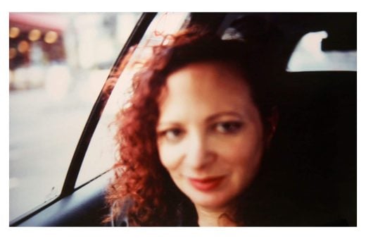 Nan Goldin - Self-portrait in the taxi,Paris - 2004