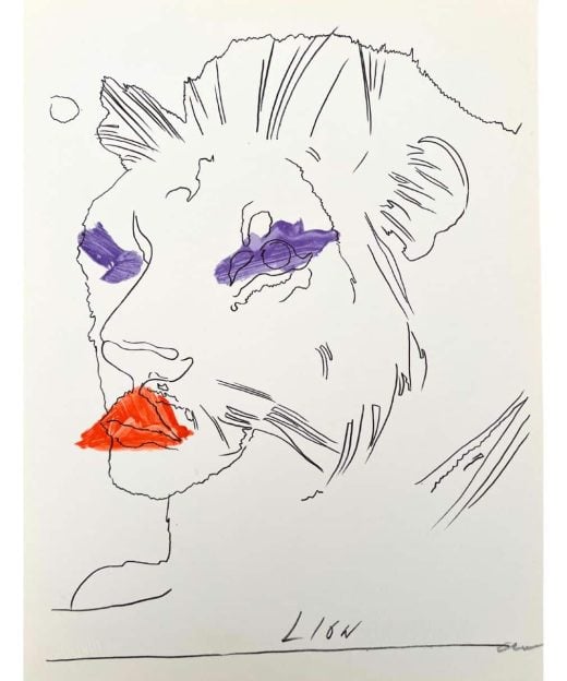 Andy Warhol - Lion - 1975