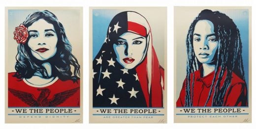 Shepard Fariey - We The People - 2017