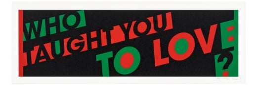 Hank Willis Thomas - Who Taught You To Love - 2021 