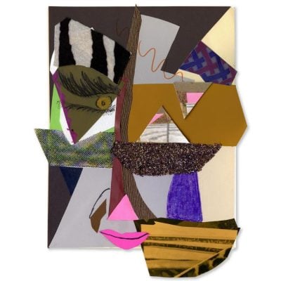 Mickalene Thomas - Untitled #12 - 2024