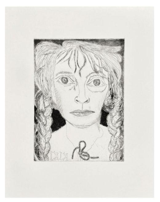 Francesco Clemente - Kiki - 2024