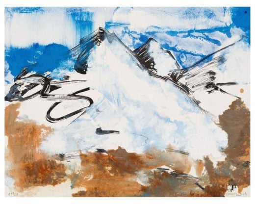 Herbert Brandl - New Monotypes on Lithograph - 2024