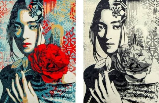 Shepard Fairey - Incarnation (Colour & Silver) - 2024