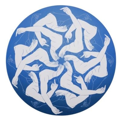 Ai Weiwei - Circle in Blue - 2024