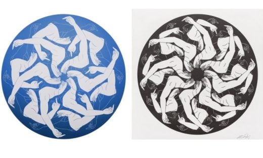 Ai Weiwei - Circle in Blue and Circle in Black - 2024