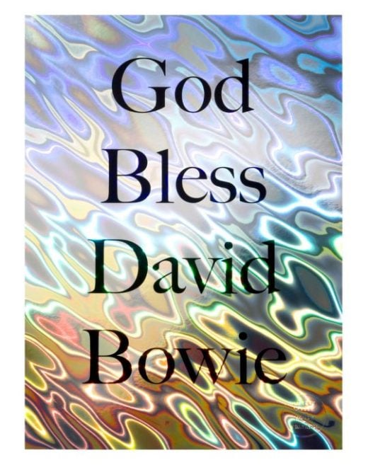 Jeremy Deller - God Bless David Bowie - 2024
