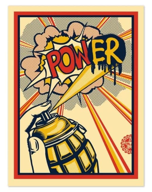 Shepard Fairey - POWER - 2024