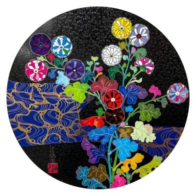 Takashi Murakami - Kyoto Korin Mononoke Flower - 2024