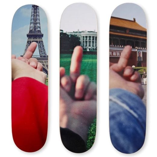 Ai Weiwei - Study of Perspective - Three New Timed Editions from The Skateroom