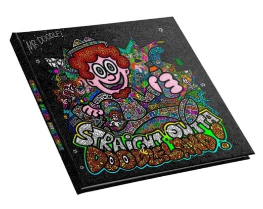 Mr Doodle - Straight Outta DoodleLand Special Edition Signed Hardback Book Vinyl - 2024