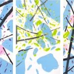 Alex Katz - Spring Triptych - 2024