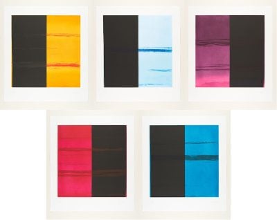 Callum Innes - Lamp - 2025