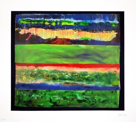 Sir Frank Bowling - Skowhegan Green 4 Julie McGee - 2024