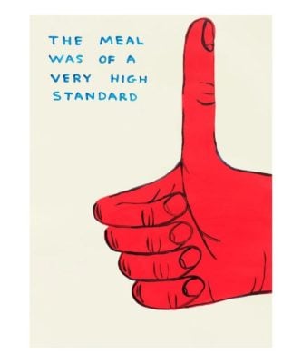 Private Sales - David Shrigley - The Meal - 2024 
