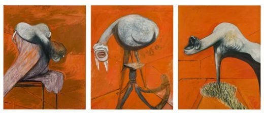 Francis Bacon - Three Studies for Figures at the Base of a Crucifixion - 2025