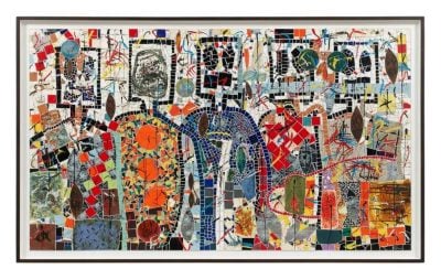 Rashid Johnson - Untitled (Large Mosaic) - 2025