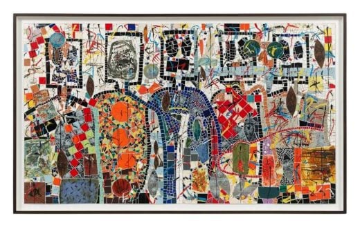 Rashid Johnson - Untitled (Large Mosaic) - 2025